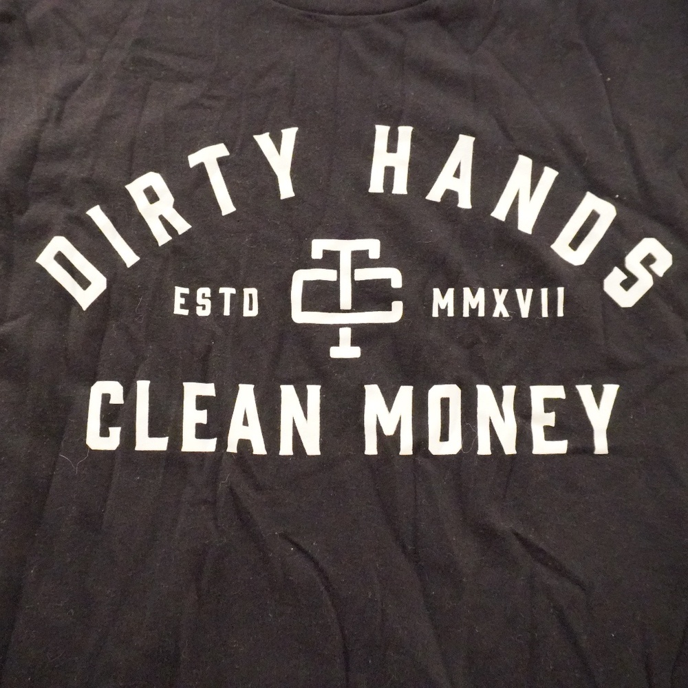 Troll Co. Dirty Hands Clean Money T-shirt